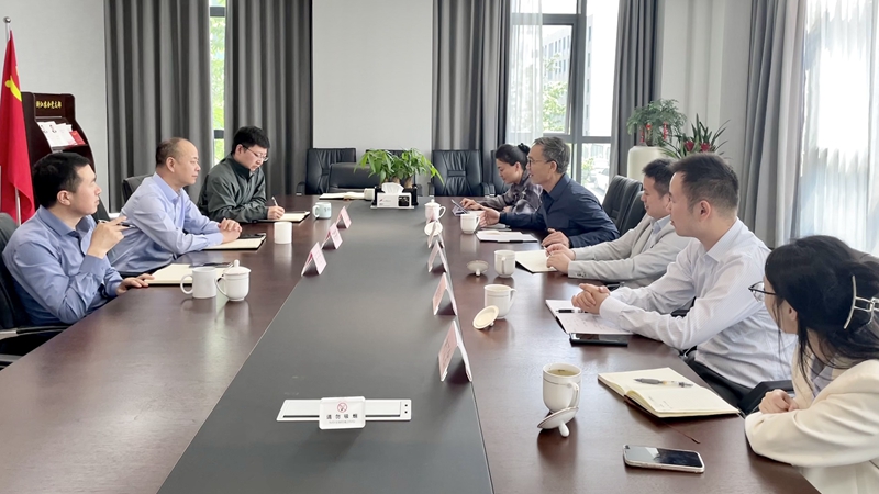 寧夏供銷集團(tuán)黨委書記、董事長陳鹍到訪浙江農(nóng)合
